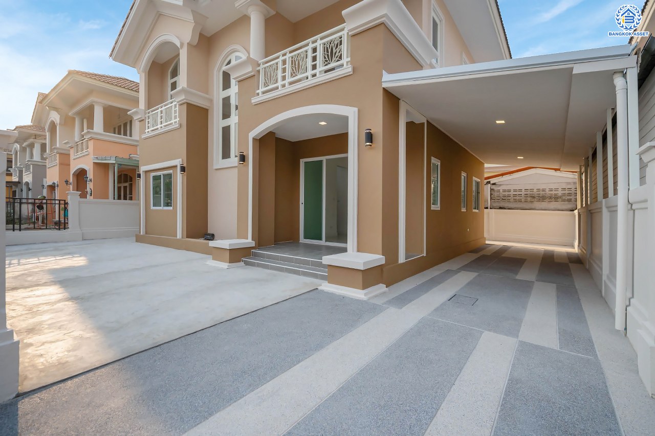 บ้านมือสองตกแต่งใหม่ สุดคุ้ม! โครงการ ภัสสร8 บางใหญ่ ดีไซน์สวย เนื้อที่ 50.7 ตร.ว. ฟังก์ชัน 4 ห้องนอน 3 ห้องน้ำ จอดรถได้ 2 คัน แต่งครบพร้อมอยู่ บนทำเลศักยภาพ โครงการติดถนนใหญ่ เข้า-ออกสะดวก ใกล้เซ็นทรัลเวสต์เกต รถไฟฟ้า "สถานีตลาดบางใหญ่" และจุดขึ้นทางด่วน "ศรีรัช"